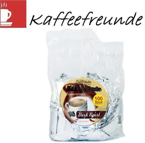 Cafeclub Supercreme Megabeutel DARK 100 Kaffeepads