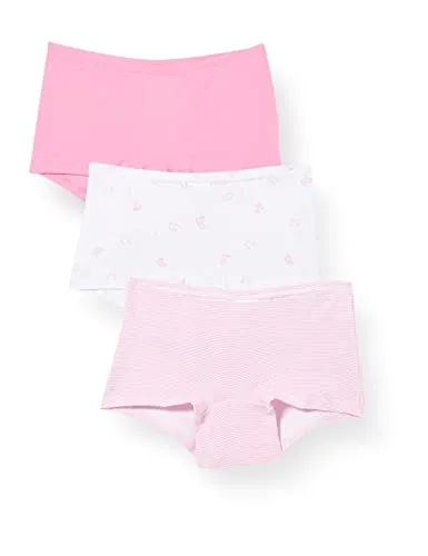 Schiesser Mädchen 3 Pack Shorts in pink von Schiesser