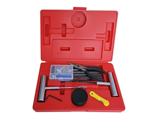 HELO24 Reifen-Reparaturset Reifen-Reparatur-Set ROT