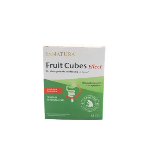 Sanatura Fruit Cubes 12 Stück