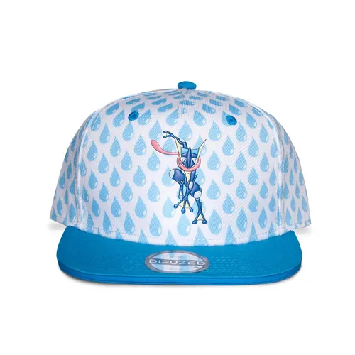 Pokémon - Greninja Men's Snapback Cap - Stylische Snapback Cap für Männer und Jungen mit coolem Greninja-Design, perfekt für Pokémon-Fans und Freizeitaktivitäten.