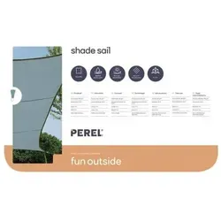 Perel Sonnensegel 5x5 m