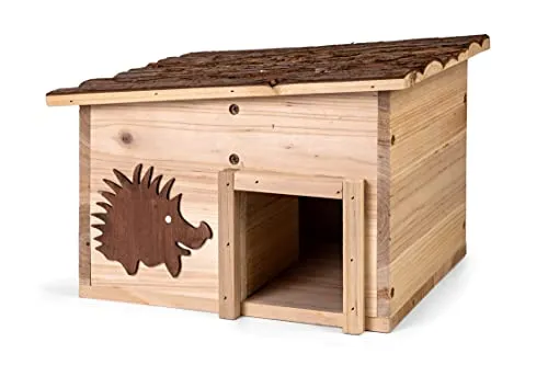 CULT at home Igelhaus Bausatz – Schützendes Igelhotel mit Labyrintheingang