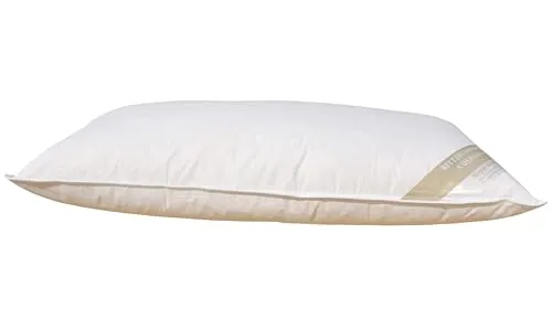 Hofmann Bayern Kissen Kopfkissen 40x80 cm Federkissen 30% Daunen 500g