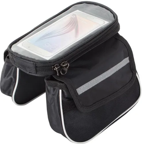 Fahrradtasche mit Handyhülle LAKSO, schwarz