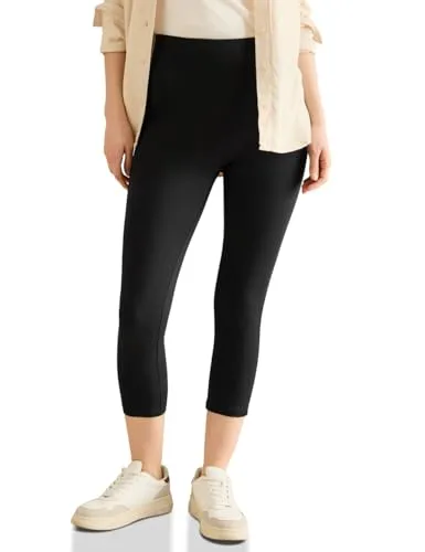 Cecil Damen Basic Leggings in schwarz von CECIL