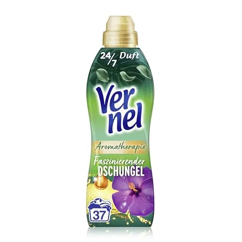 Henkel Vernel Aromatherapie Faszinierender Dschungel Weichspüler, 37 WL