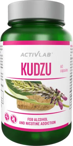 Activlab Kudzu – Unterstützung beim Alkohol- und Nikotinverzicht, 60 Kapseln