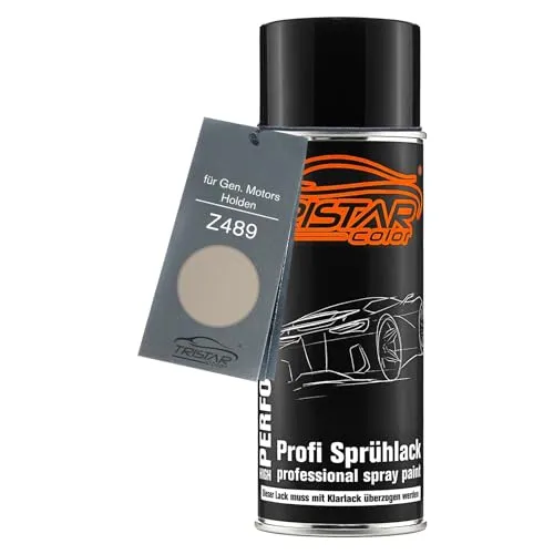 TRISTARcolor Autolack Spraydose für Gen. Motors/Holden Z489 Champagne Metallic Basislack Sprühdose 400ml