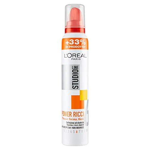 L'Oréal Paris Studio Line Power Lockige Mousse Lockiges Haar, 200 ml