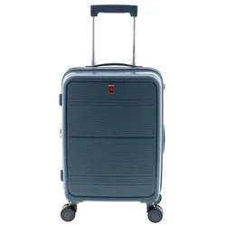 Gladiator 3500 Kabinentrolley 55 cm mit Dehnfalte – grau - Der Gladiator 3500 Kabinentrolley mit 4 Rollen und Dehnfalte bietet zusätzlichen Stauraum für Ihre Reisen. Kompakt und leicht zu manövrieren – ideal für Kurztrips und Handgepäck.
