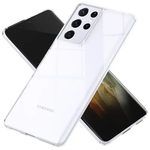 Samsung Galaxy S21 Ultra Handyhülle Silikonhülle NALIA Case Cover klar dünn soft