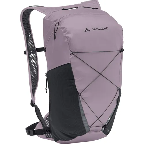 Vaude Uphill 16 Bike-Rucksack rosa - Leichter und praktischer Bike-Rucksack in Rosa, ideal für Radtouren. Mit Trinksystem-Kompatibilität, Helmhalterung und Regenhülle für optimalen Komfort und Schutz. Perfekt für Mountainbikes und Gravelbikes.