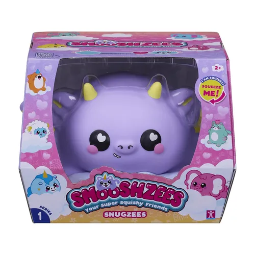 Smooshzees Snugzees, Puffin, Purple Dragon, Collectable Characters, Supersoft, C