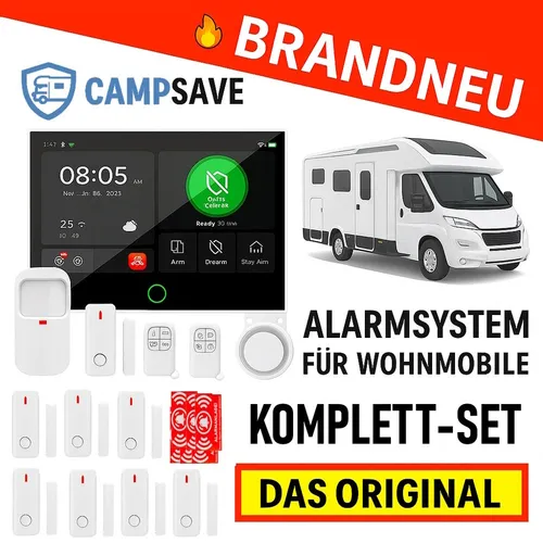 CAMPSAVE™ Alarmanlagen Set für Wohnmobil & Wohnwagen