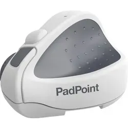 Swiftpoint PadPoint Ergonomische Maus für iPad und mehr - Mäuse mit einzigartiger Gyroskop-Technologie für präzises Navigieren und Scrollen. Ideal für iPad-Nutzer, verwandelt Ihr Gerät in einen Laptop.