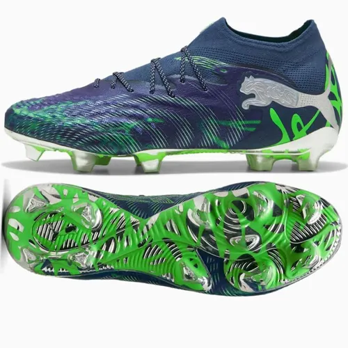 PUMA FUTURE 9 Ultimate FG Cosmic Unisex Fußballschuh blau 42,5 EU - Sportlicher Fußballschuh in Größe 42,5, ideal für Naturrasen. Mit innovativer Ballkontrolle für präzise Spielzüge. Perfekt für ambitionierte Spieler!