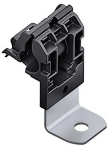 HellermannTyton RCA90SM6-PA66HIRHSUV/ST/ZN-BK Befestigungselement schraubbar 151-01643 Bündel-Ø-Bereich 6.20 bis 13.70m