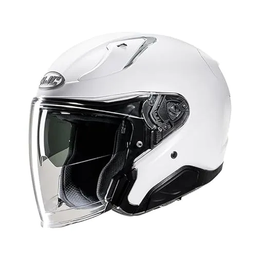 HJC RPHA31 PEARL WHITE L Motorradhelm - Leichter und komfortabler Motorradhelm aus hochwertigem Materialmix für optimale Stoßresistenz. Ideal für sicheres Fahren und höchsten Tragekomfort.