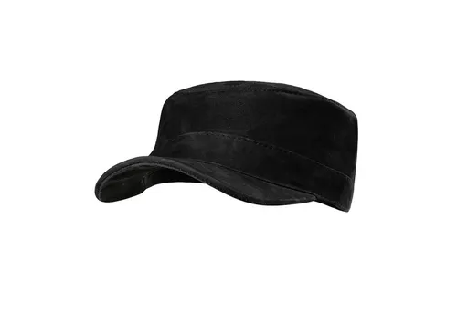 BLACK FOREST FOX Cowboyhut Herren Leder CUBA Cap von Black Forest Fox