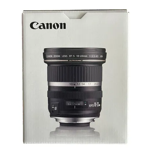Canon EF-S 10-22mm Weitwinkel-Objektiv - Superweitwinkel-Zoomobjektiv für EOS Kameras mit EF-S Anschluss. Kompakt und leicht für erhöhte Mobilität – ideal für Landschafts- und Architekturfotografie.