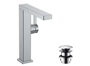 hansgrohe Tecturis E Einhebel-Waschtischarmatur 210 - Waschtischarmaturen mit EcoSmart+ Technologie, die nur 4 l/min verbraucht und somit 20 % Wasser einspart, ideal für nachhaltige Haushalte.