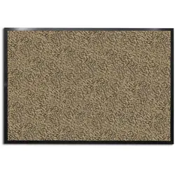 Floordirekt Schmutzfangmatte Sky, Beige, Textil, Uni, rechteckig, 90x120 cm, Made in EU, rutschfest, Teppiche & Böden, Fuß & Stufenmatten, Schmutzfangmatten