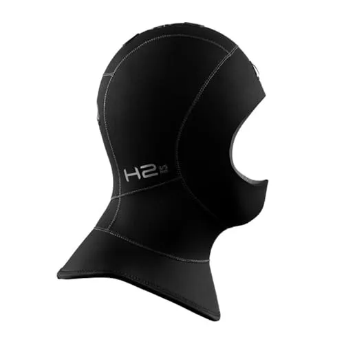 Waterproof H2 3/5mm Kopfhaube mit Ventil Neoprenhaube (XXL)