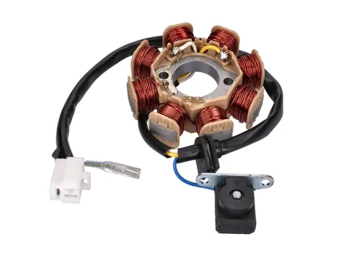Ankerplatte Spule Lichtmaschine Stator 50ccm für GY6 4-Takt