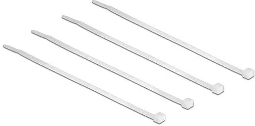 Delock 18606 Kabelbinder Transparent 100St.