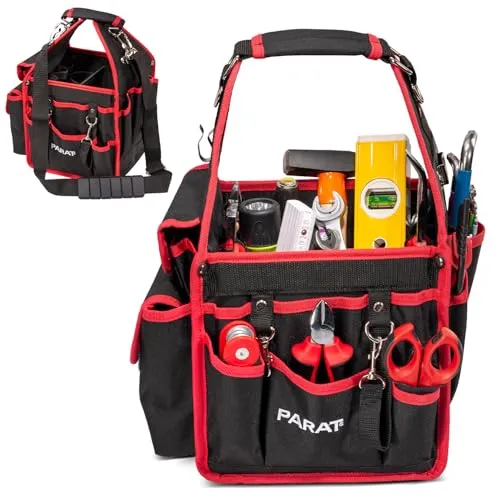 Parat BASIC Tool Softbag S 5990841991 - Werkzeuggürtel & -taschen, stabiler Trageriemen und optionaler Schultergurt für komfortable Werkzeugaufbewahrung und -transport.