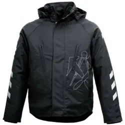 JOB Arbeitsjacke Dachdecker-Jacke Winterjacke mit LOGO warm atmungsaktiv, wind- und wasserdicht L