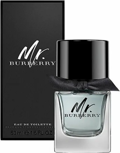 Burberry Mr. Burberry Eau de Toilette 50 ml - Elegantes Herrenparfum mit frischen und holzigen Noten, ideal für den modernen Mann, der seinen Stil unterstreichen möchte.