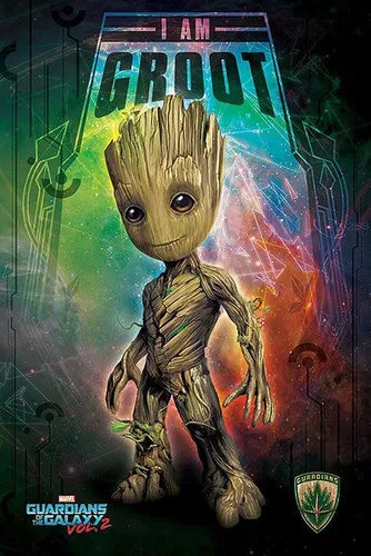 Guardians of the Galaxy Vol. 2 Poster Kid Groot 61 x 91,5 cm