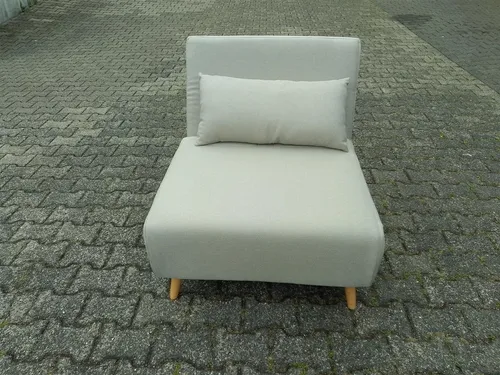 HappyHome Schlafsessel (hellgrau, Breite 77cm)