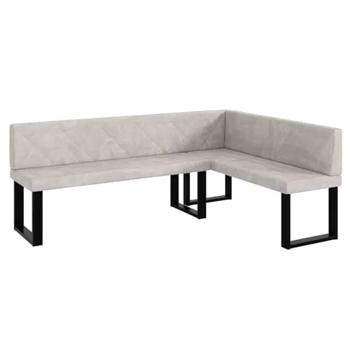 MEBLINI Eckbank für Esszimmer in beige von MEBLINI