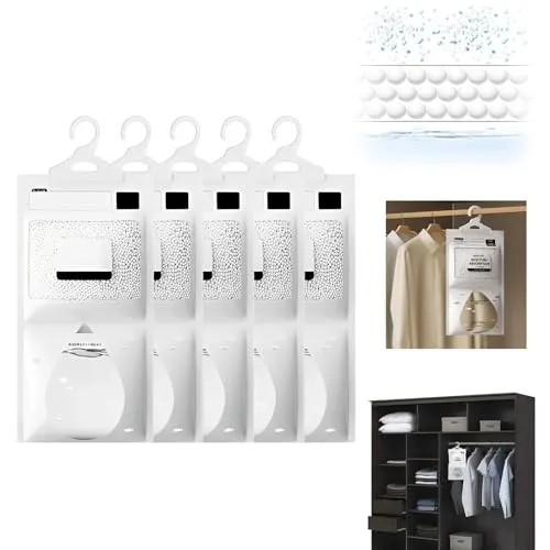 Kleiderschrank Feuchtigkeitsabsorber 5er Pack