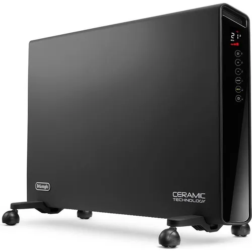 DE'LONGHI Konvektor HX65L22 Slim Style Ceramic 2200W - Heizgeräte: Eleganter Konvektor mit digitalem Thermostat und 2200W Heizleistung, ideal für Räume bis 69 m². Genießen Sie effiziente Wärme und Sicherheit durch Kippschutz und Timer.