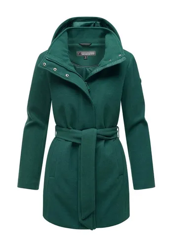 Marikoo Damenmantel Katalinaa 16 in Grün, EU 3XL - Funktionsjacke in trendigem Grün, ideal für wechselhaftes Wetter und perfekt für die Übergangszeit.