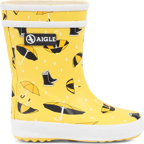 Produktbild Aigle Baby Flac Theme Gummistiefel in Gelb/Marineblau
