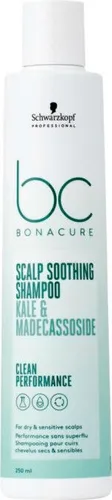 Schwarzkopf Bonacure Soothing Shampoo 250ml - Feuchtigkeitsspendendes Shampoo für alle Haartypen, ideal zur Pflege von trockenem Haar. Intensive Pflege für gesundes, strahlendes Haar.
