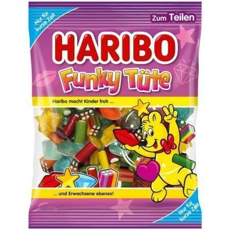 Haribo Funky Tüte Żelki 175 g Haribo 4001686378410
