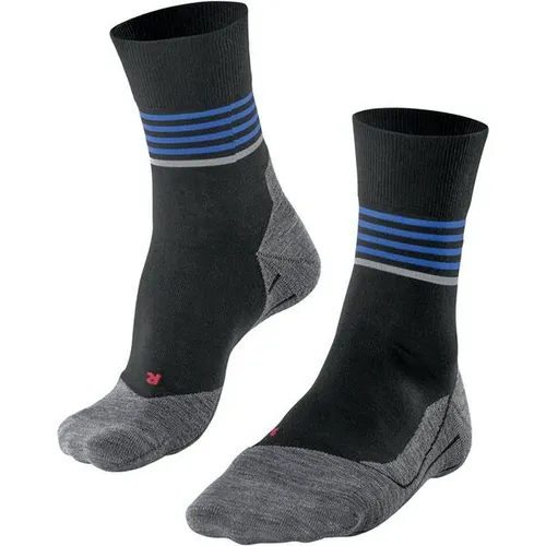 FALKE Herren Socken RU4 Endurance Reflect - Socken für sportliche Höchstleistungen, mit mittlerer Dämpfung, optimalem Feuchtigkeitstransport und reflektierenden Streifen für erhöhte Sichtbarkeit beim Joggen.