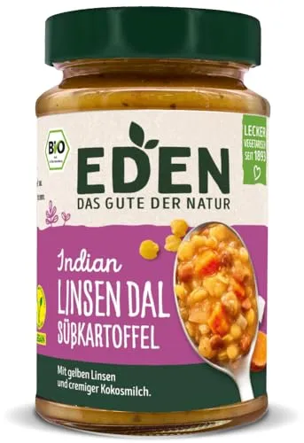 EDEN: Indian Linsen Dal Süßkartoffel 400g