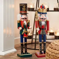 Cepewa Nussknacker Set König & Trommler 38 cm in blau von CEPEWA