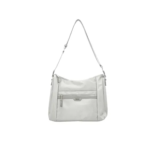 Picard Damen Schultertasche ADVENTURE aus Nylon Groß in silber von Picard