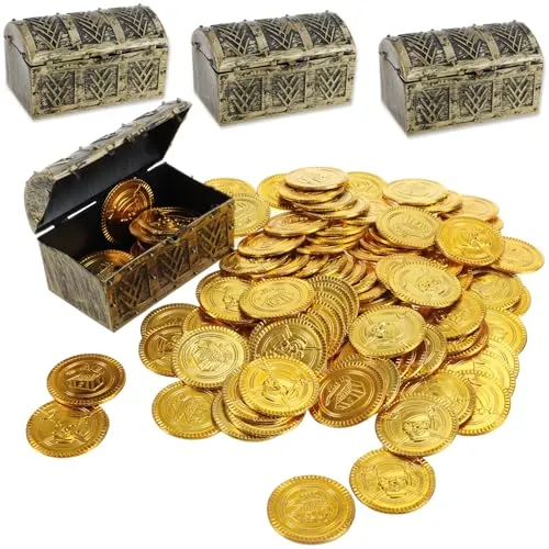 com-four® 104-teiliges Piraten-Spielzeug-Set von COM-FOUR