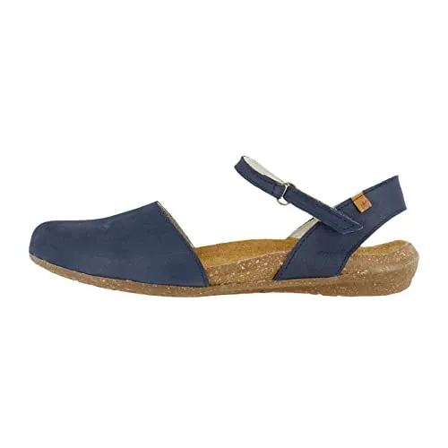 El Naturalista Damen Sandalen 2N4122NF0005_0B0 - Wanderschuhe aus angenehmem Leder, mit anatomischer Einlegesohle für optimalen Komfort und nachhaltiger Gummisohle – ideal für entspannte Sommertage.