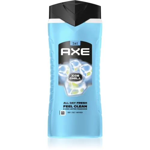 Axe Ice Chill Duschgel für Gesicht, Körper und Haare 400 ml