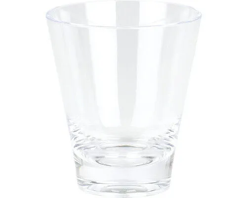 Zahnputzbecher Spirella Max light Klar in weiß von Spirella